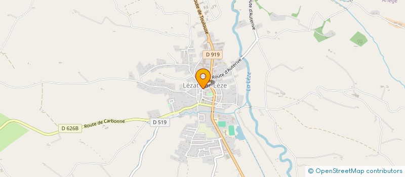 localisation de l'entreprise SARL MORI à LEZAT-SUR-LEZE