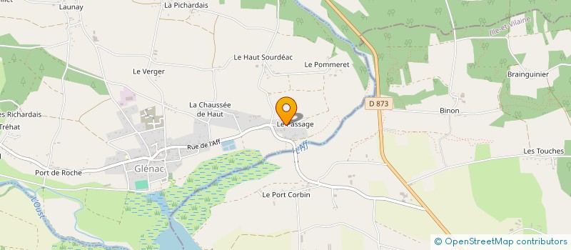 localisation de l'entreprise SARL MORICE  LA GACILLY