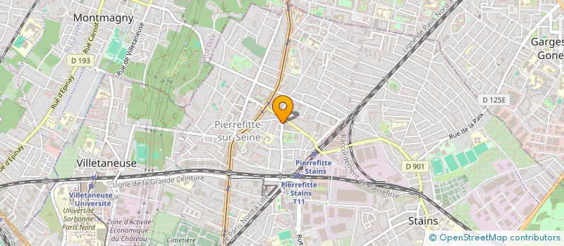 localisation de l'entreprise SARL MORISSEAU à PIERREFITTE-SUR-SEINE