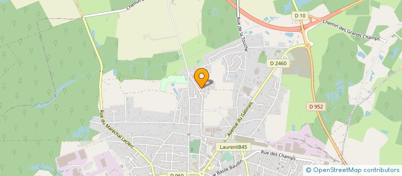 localisation de l'entreprise SARL MORLEGHEM à CHATEAUNEUF-SUR-LOIRE