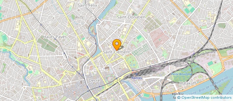localisation de l'entreprise SARL MOSA'S à NANTES