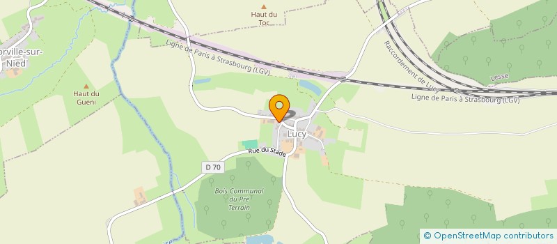 localisation de l'entreprise SARL MOSARD-DISCOUNT  ALAINCOURT-LA-COTE