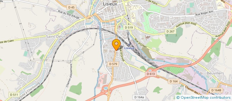 localisation de l'entreprise SARL MOSQUET à LISIEUX