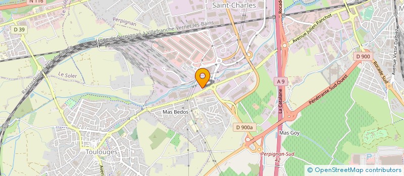localisation de l'entreprise SARL MOTGER à PERPIGNAN