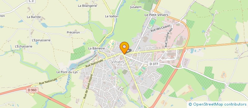 localisation de l'entreprise SARL MOTO IMPORT SELECTION à LYS-HAUT-LAYON
