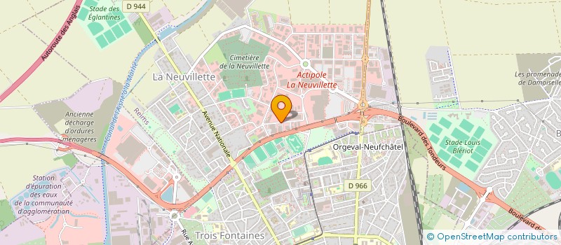 localisation de l'entreprise SARL MOTO PASSION à REIMS