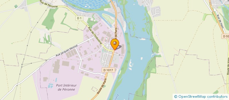 localisation de l'entreprise SARL MOTOS LACAVE à PERONNE