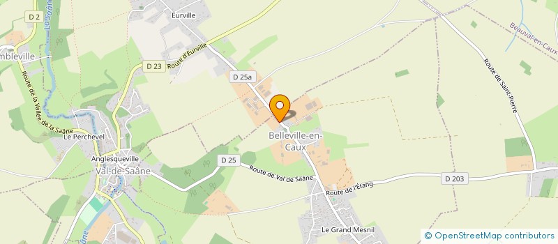 localisation de l'entreprise SARL MOUCHARD à BELLEVILLE-EN-CAUX