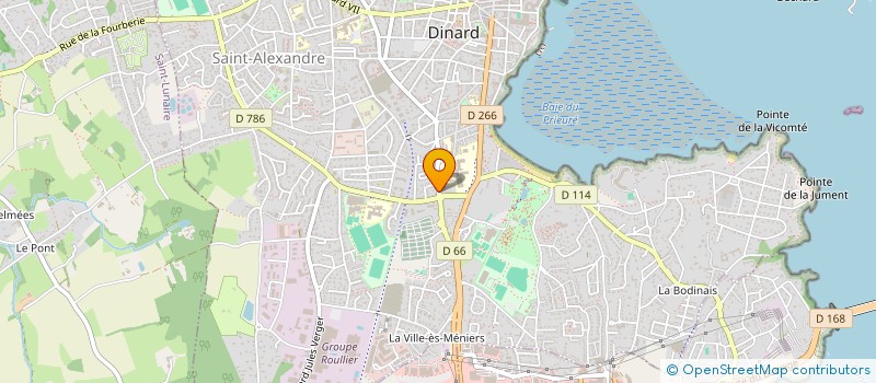 localisation de l'entreprise SARL MOUGIN  DINARD