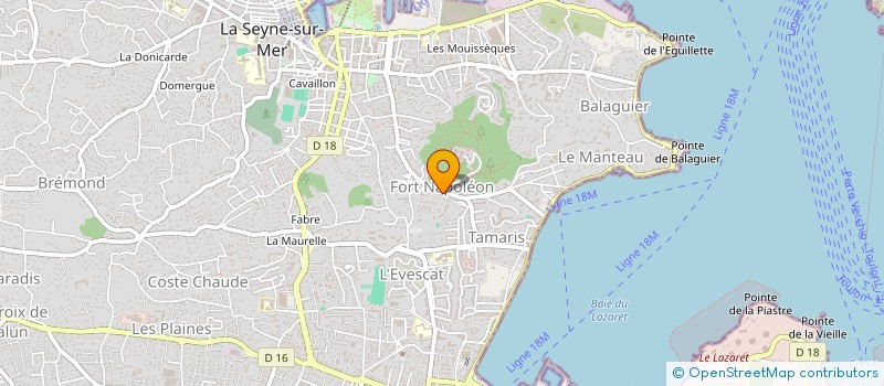 localisation de l'entreprise SARL MOUGIN à LA SEYNE-SUR-MER