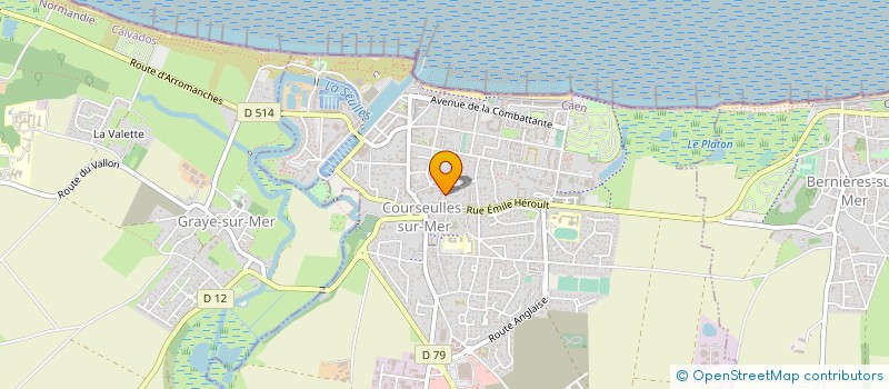 localisation de l'entreprise SARL MOUILLARD ET ROBERT à COURSEULLES-SUR-MER