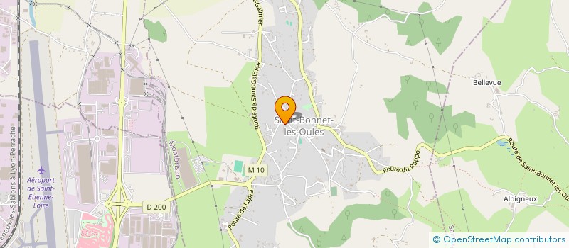 localisation de l'entreprise SARL MOULARD à SAINT-BONNET-LES-OULES