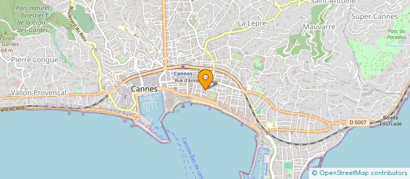 localisation de l'entreprise SARL MOULIN A POIVRE à CANNES
