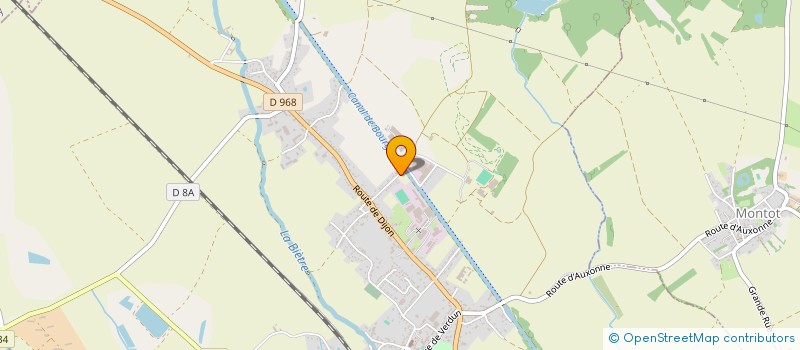 localisation de l'entreprise SARL MOULIN D'ECHENON  BRAZEY-EN-PLAINE