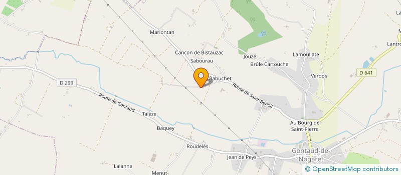 localisation de l'entreprise SARL MOULIN DE GIBRA  GONTAUD-DE-NOGARET