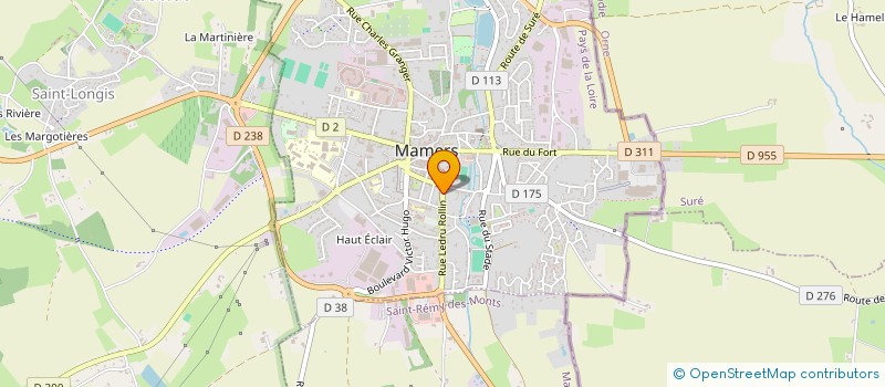 localisation de l'entreprise SARL MOULIN DES GOURMETS à MAMERS