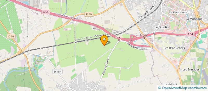 localisation de l'entreprise SARL MOULIN SAINT JOSEPH  GRANS