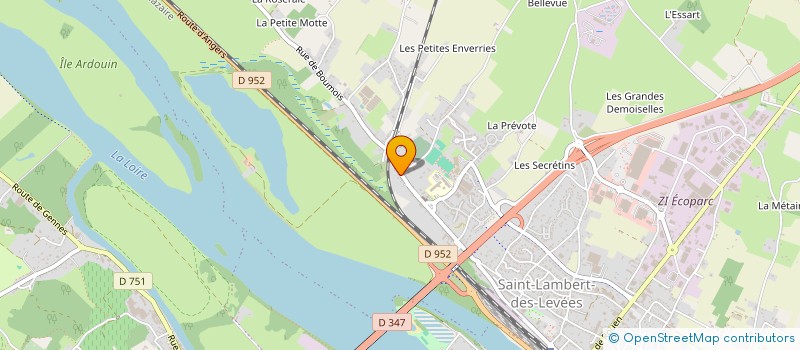 localisation de l'entreprise SARL MOULINS à SAUMUR