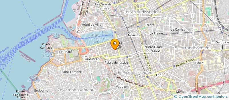 localisation de l'entreprise SARL MOUNE  MARSEILLE