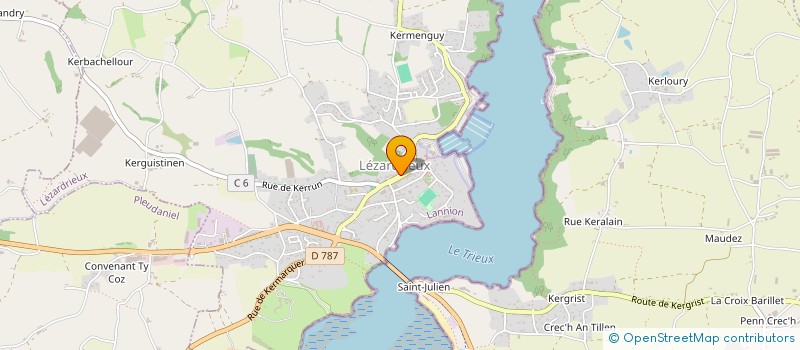 localisation de l'entreprise SARL MOUREAU  LEZARDRIEUX