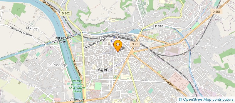 localisation de l'entreprise SARL MOUREY  AGEN