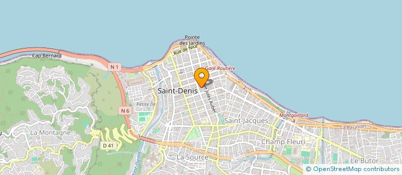 localisation de l'entreprise SARL MOUSSA à SAINT-DENIS