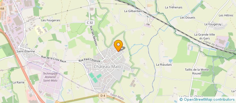 localisation de l'entreprise SARL MOUSSET-LEMONNIER  CANCALE