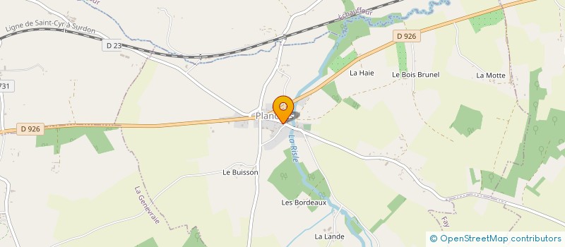 localisation de l'entreprise SARL MOUSSET PERE ET FILS à SAINTE-GAUBURGE-SAINTE-COLOMBE