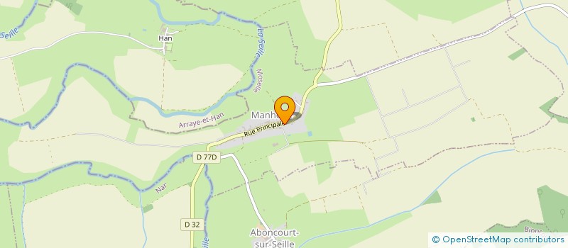 localisation de l'entreprise SARL MOUTY  ORON