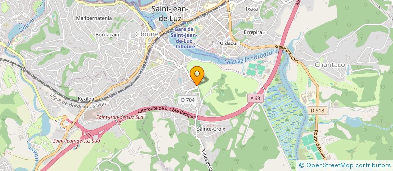 localisation de l'entreprise SARL MOUVEMENT  CIBOURE