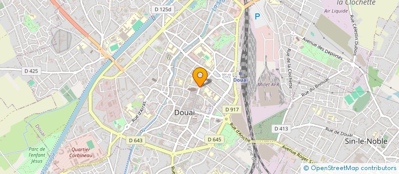 localisation de l'entreprise SARL MOVADA à DOUAI