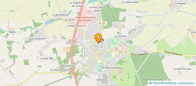 localisation de l'entreprise SARL MOYON à NOZAY