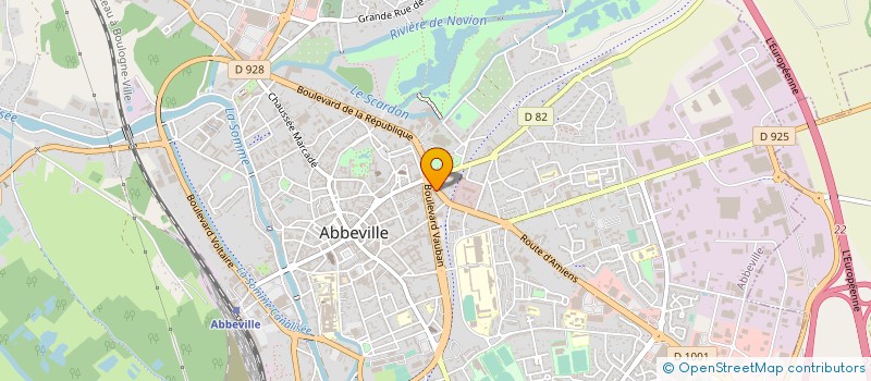 localisation de l'entreprise SARL MP BUFFALO RANCH  ABBEVILLE