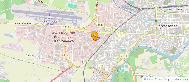 localisation de l'entreprise SARL MP STORES  CARCASSONNE