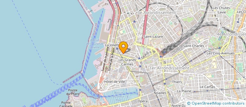 localisation de l'entreprise SARL MPAV à MARSEILLE