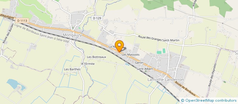 localisation de l'entreprise SARL MPB BOX  LAMOTHE-LANDERRON