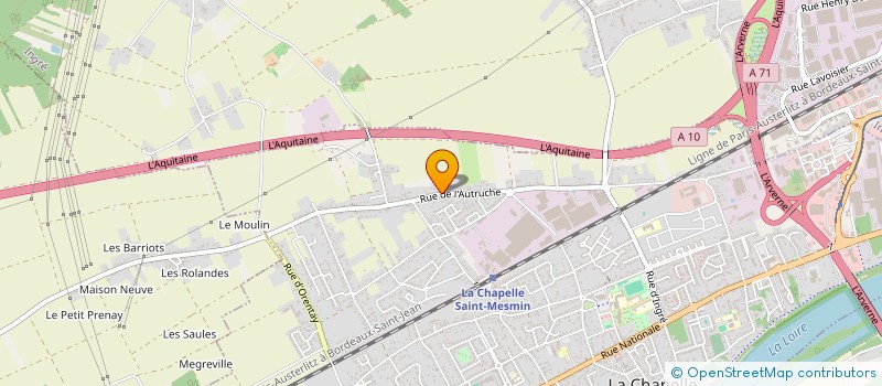 localisation de l'entreprise SARL MPC à LA CHAPELLE-SAINT-MESMIN