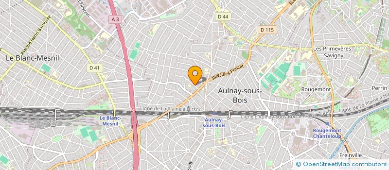 localisation de l'entreprise SARL MPI à AULNAY-SOUS-BOIS