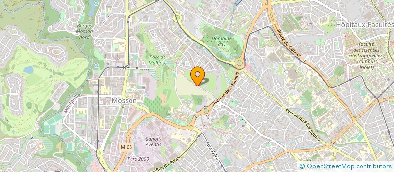localisation de l'entreprise SARL MPS à MONTPELLIER