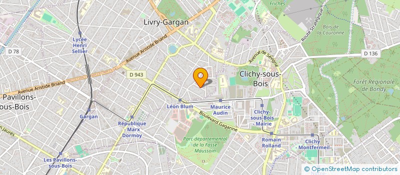 localisation de l'entreprise SARL MR  LIVRY-GARGAN