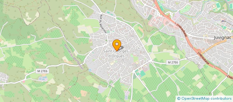 localisation de l'entreprise SARL MRC  SAINT GEORGES D'ORQUES