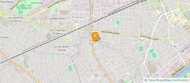 localisation de l'entreprise SARL MRG à BEZONS