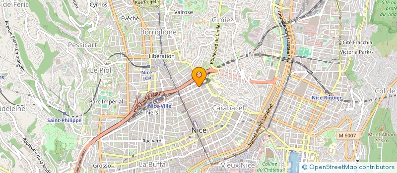 localisation de l'entreprise SARL MRIZEK à NICE