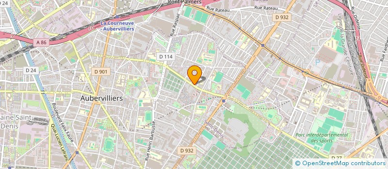 localisation de l'entreprise SARL MRS à AUBERVILLIERS