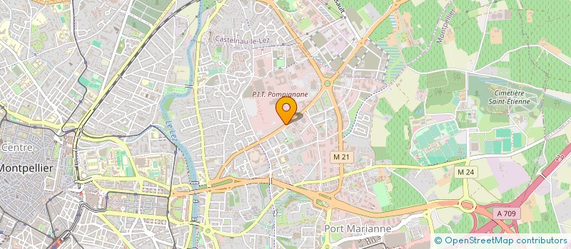 localisation de l'entreprise SARL MRT à MONTPELLIER