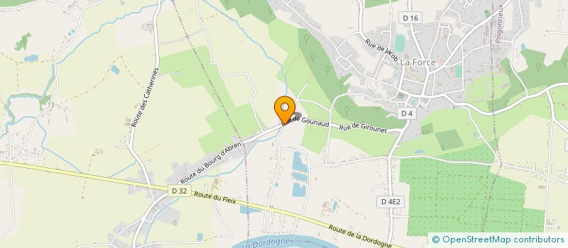 localisation de l'entreprise SARL MS AGENCEMENT à LA FORCE