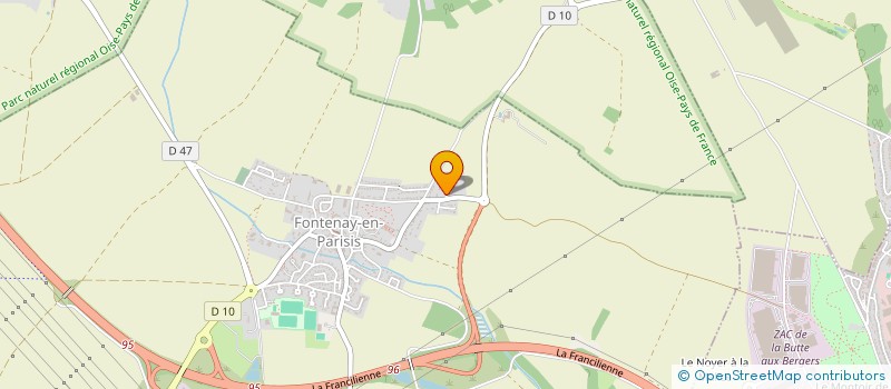 localisation de l'entreprise SARL MS BATI  FONTENAY-EN-PARISIS