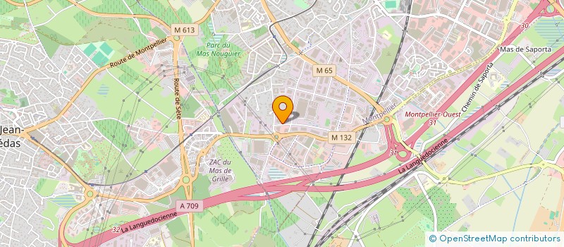 localisation de l'entreprise SARL MS GLOBS à MONTPELLIER