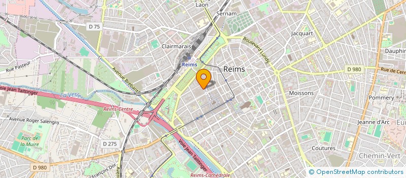 localisation de l'entreprise SARL MS MODE FRANCE  REIMS