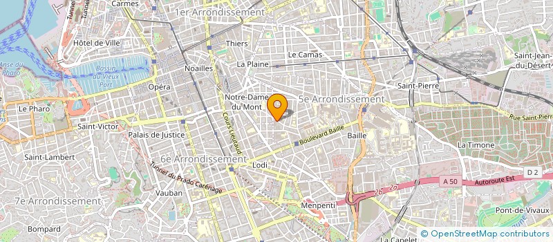 localisation de l'entreprise SARL MS NETTOYAGE à MARSEILLE